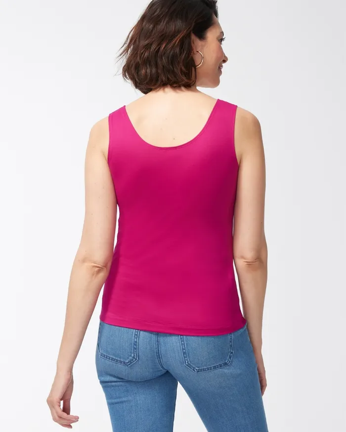 Chico039s Microfiber Tank Botanic Berry Women Tops