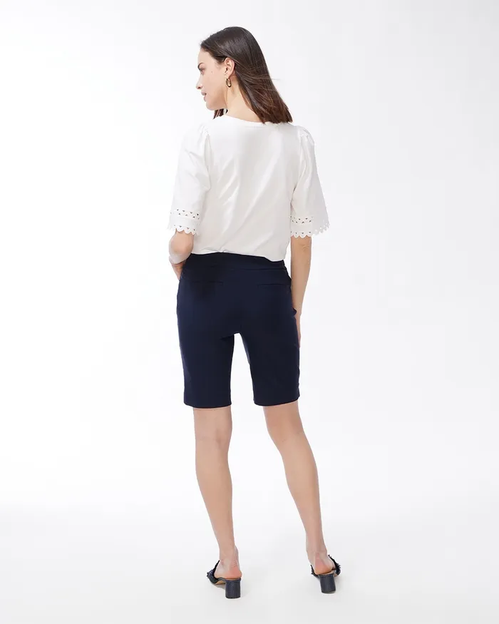 Chico039s So Slimming Brigitte 10034 Shorts Black Women Shorts