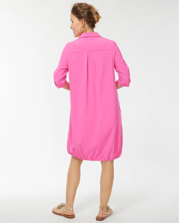 Chico039s Zenergy UPF Bungee Dress Dark Moss Women Activewear