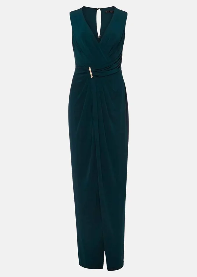 Christabel Dark Green Maxi Dress Dark Green Women Phase Eight Dresses