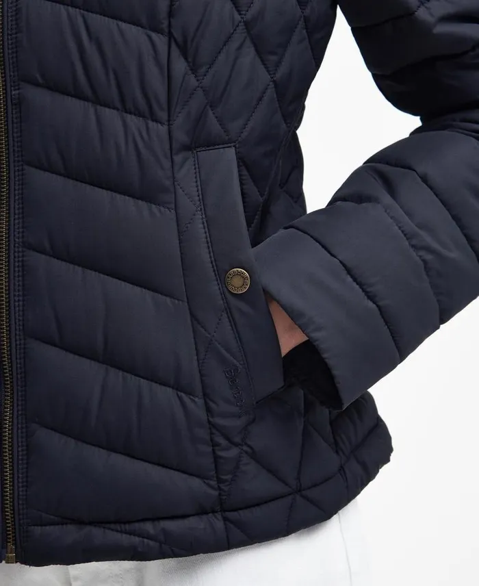Clematis Quilted Jacket Olive Women Barbour Quilted Jackets