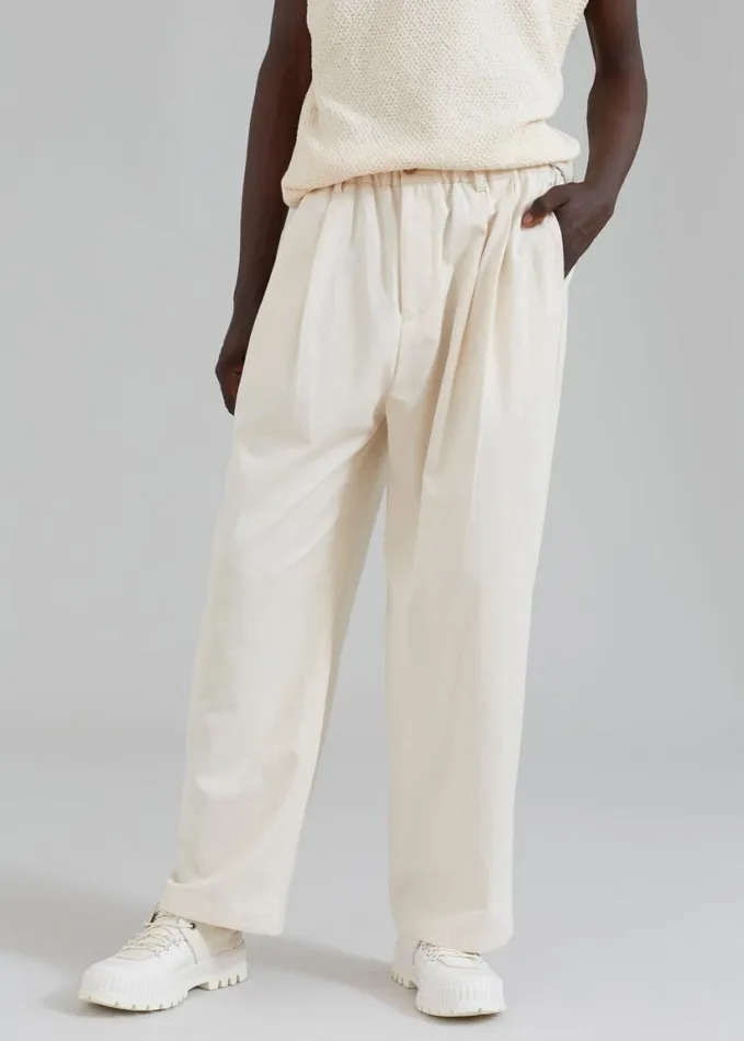 Clothing Men The Frankie Shop Charlie Pants 8211 Cream