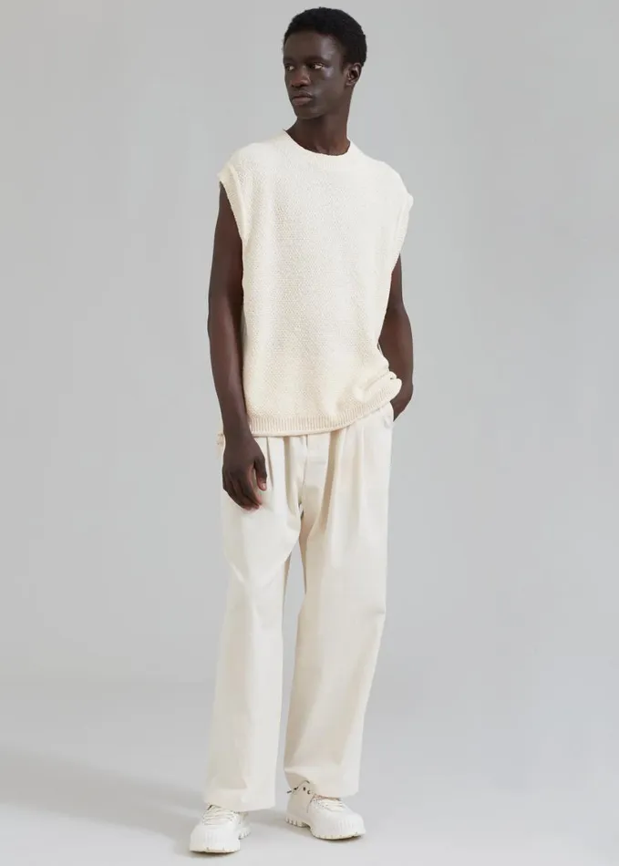 Clothing Men The Frankie Shop Charlie Pants 8211 Cream