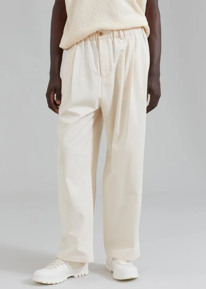 Clothing Men The Frankie Shop Charlie Pants 8211 Cream
