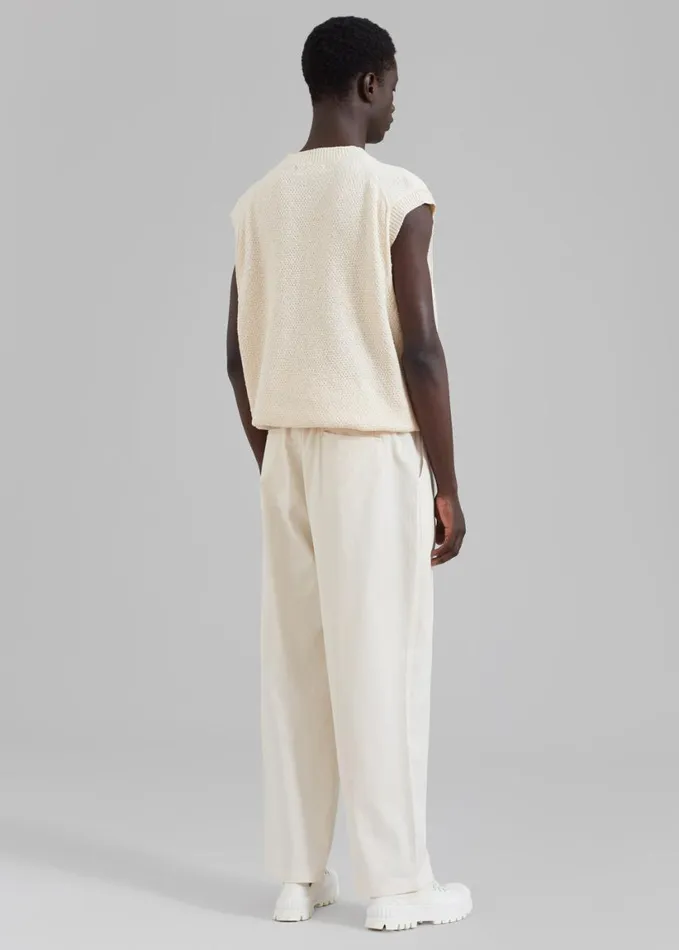 Clothing Men The Frankie Shop Charlie Pants 8211 Cream