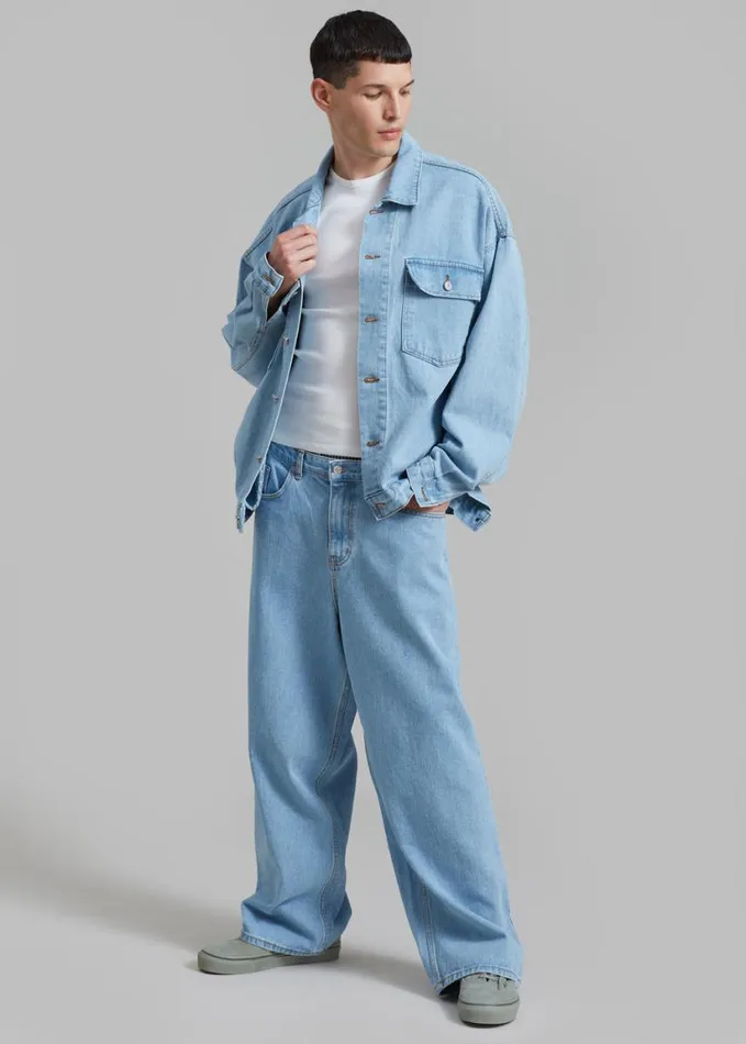 Clothing Men The Frankie Shop Connor Jeans 8211 Worn Wash
