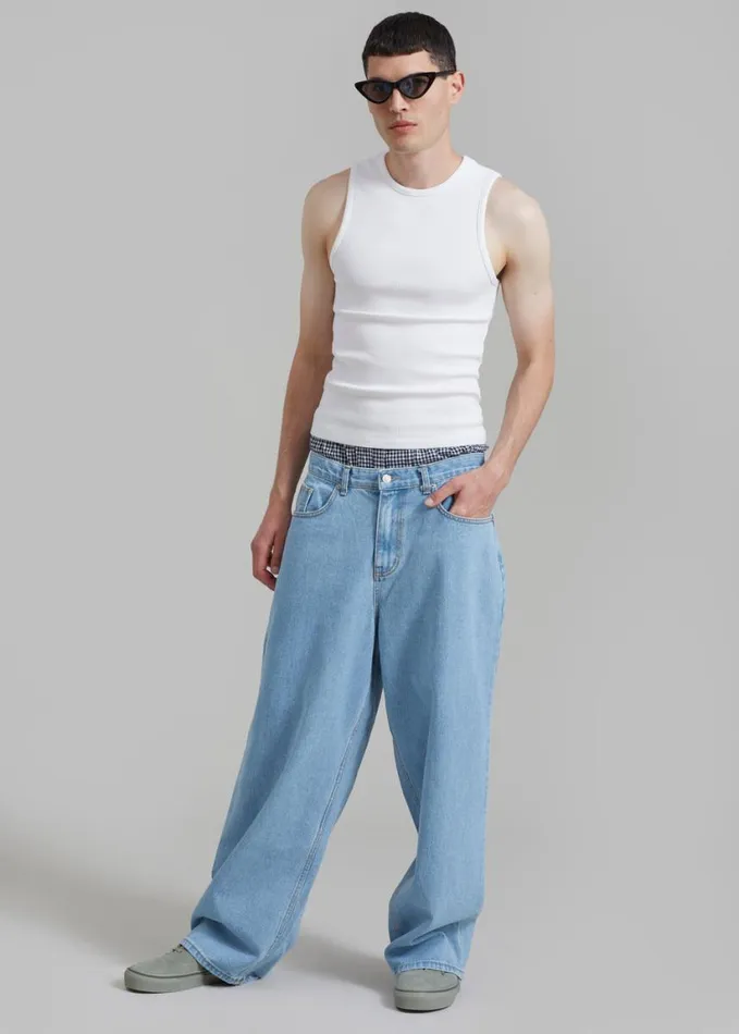Clothing Men The Frankie Shop Connor Jeans 8211 Worn Wash
