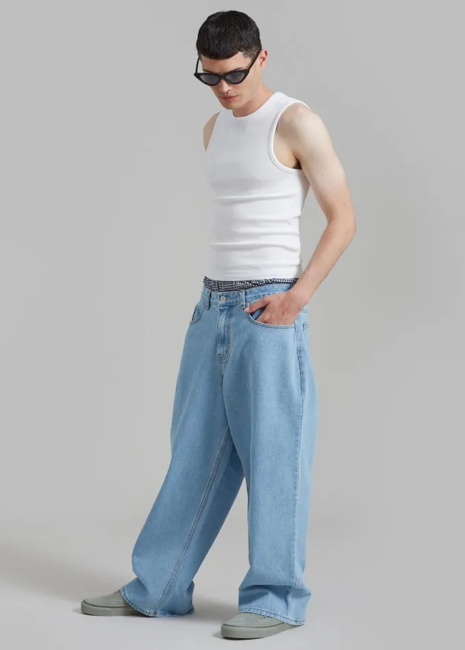 Clothing Men The Frankie Shop Connor Jeans 8211 Worn Wash