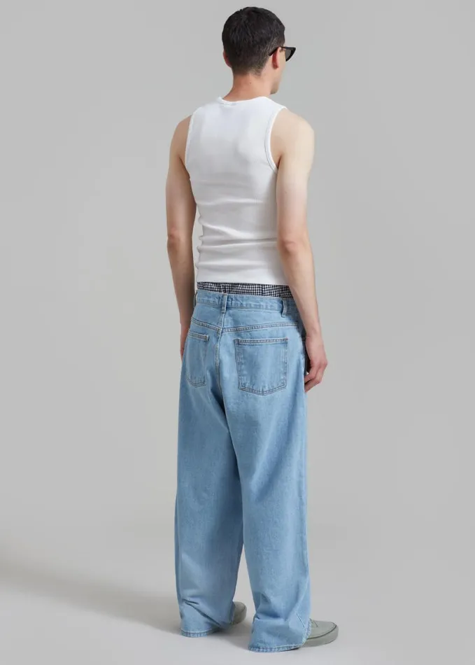 Clothing Men The Frankie Shop Connor Jeans 8211 Worn Wash