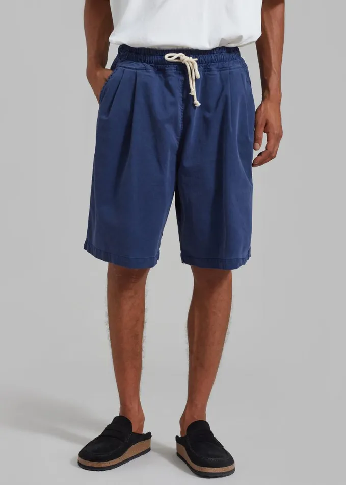 Clothing Men The Frankie Shop Pierce Shorts 8211 Blue