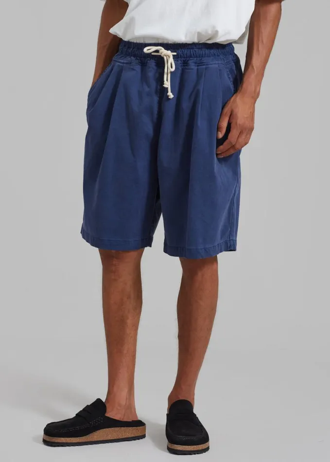 Clothing Men The Frankie Shop Pierce Shorts 8211 Blue