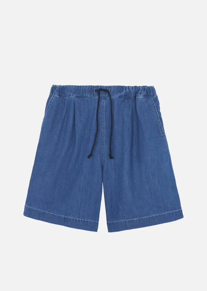 Clothing Men The Frankie Shop Tanner Denim Shorts 8211 Medium Wash