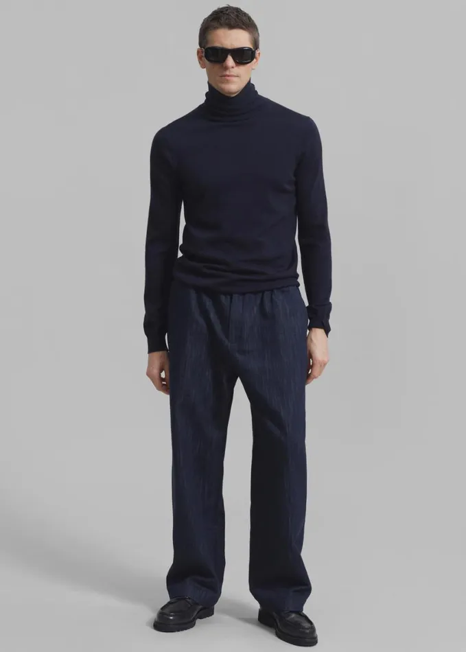 Clothing Men The Frankie Shop Wells Denim Pants 8211 Dark Blue
