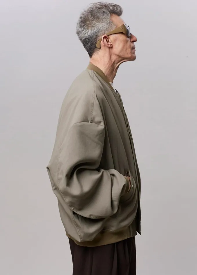 Clothing WomenMen The Frankie Shop Lumi Bomber Jacket 8211 Dark Olive