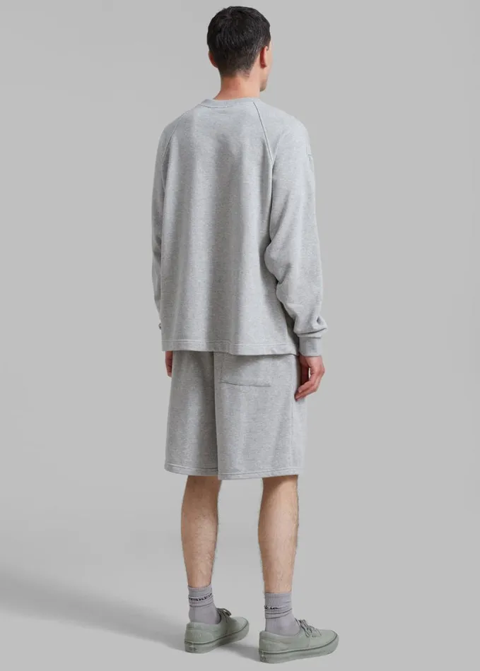 Clothing WomenMen The Frankie Shop Newton Sweatshorts 8211 Grey