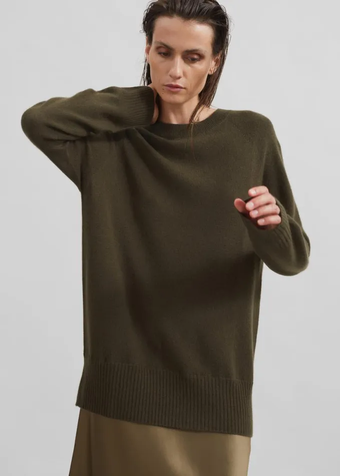 Clothing Women The Frankie Shop Christopher Esber Monument Long Dress 8211 Khaki