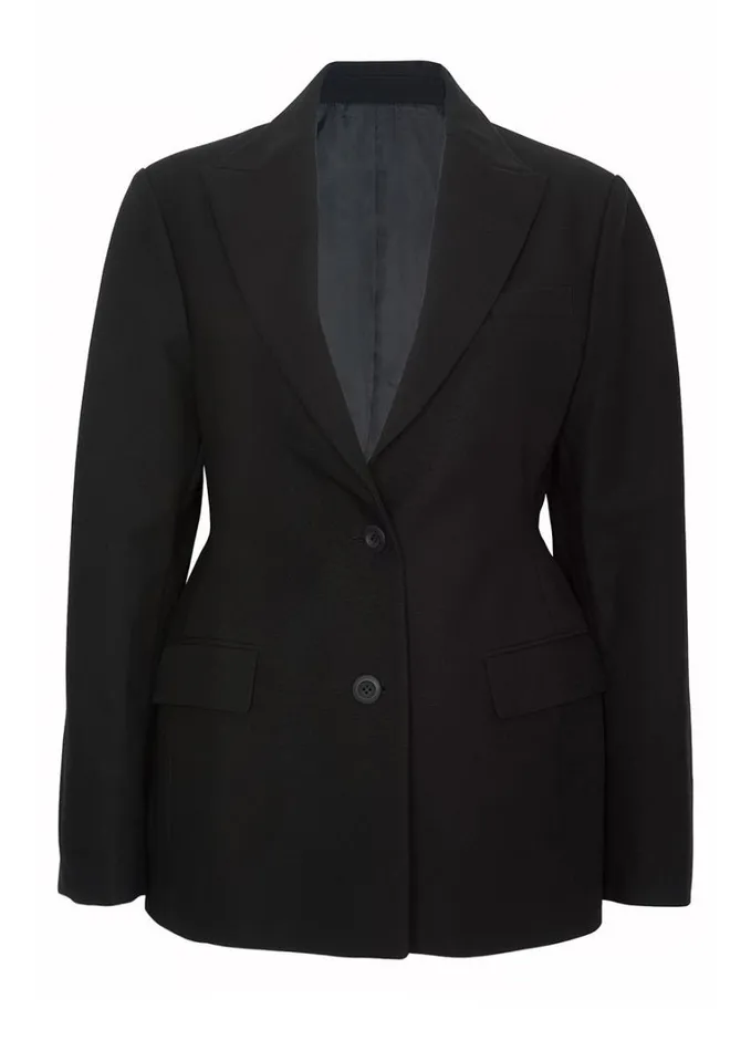 Clothing Women The Frankie Shop Colette Hourglass Blazer 8211 Black