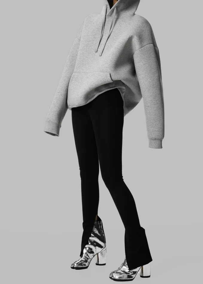 Clothing Women The Frankie Shop Easton Oversized Hoodie 8211 Light Grey