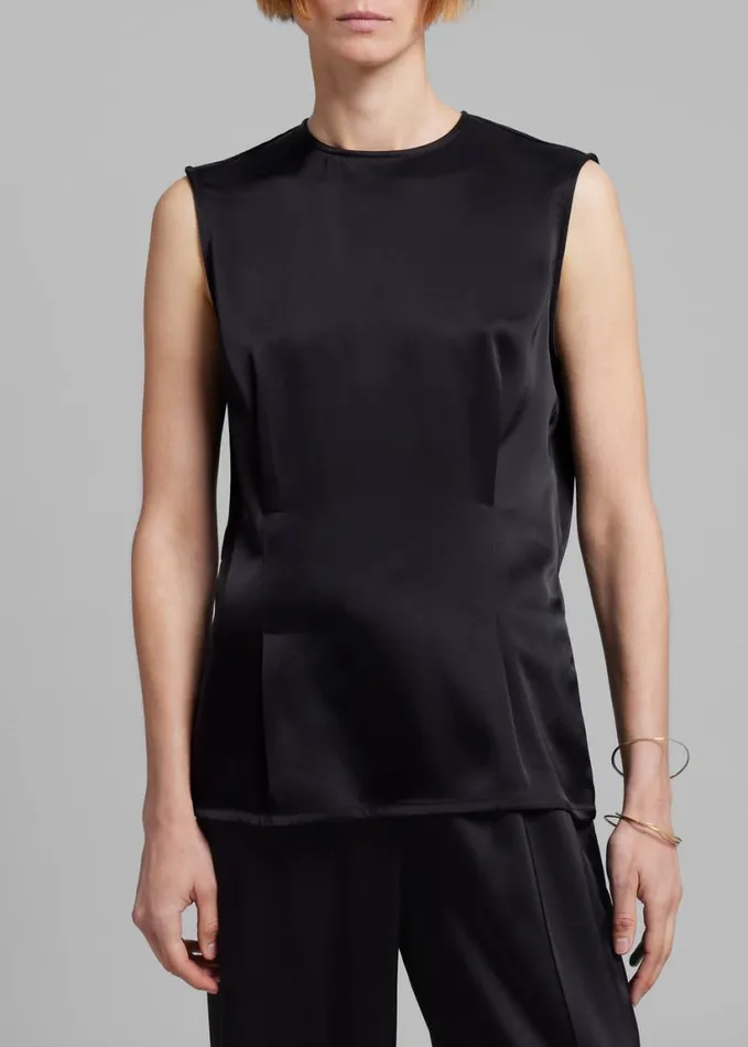 Clothing Women The Frankie Shop Esse Studios Classico Tank Top 8211 Black