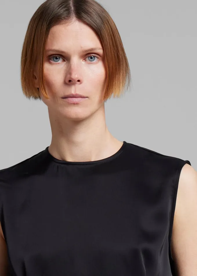 Clothing Women The Frankie Shop Esse Studios Classico Tank Top 8211 Black