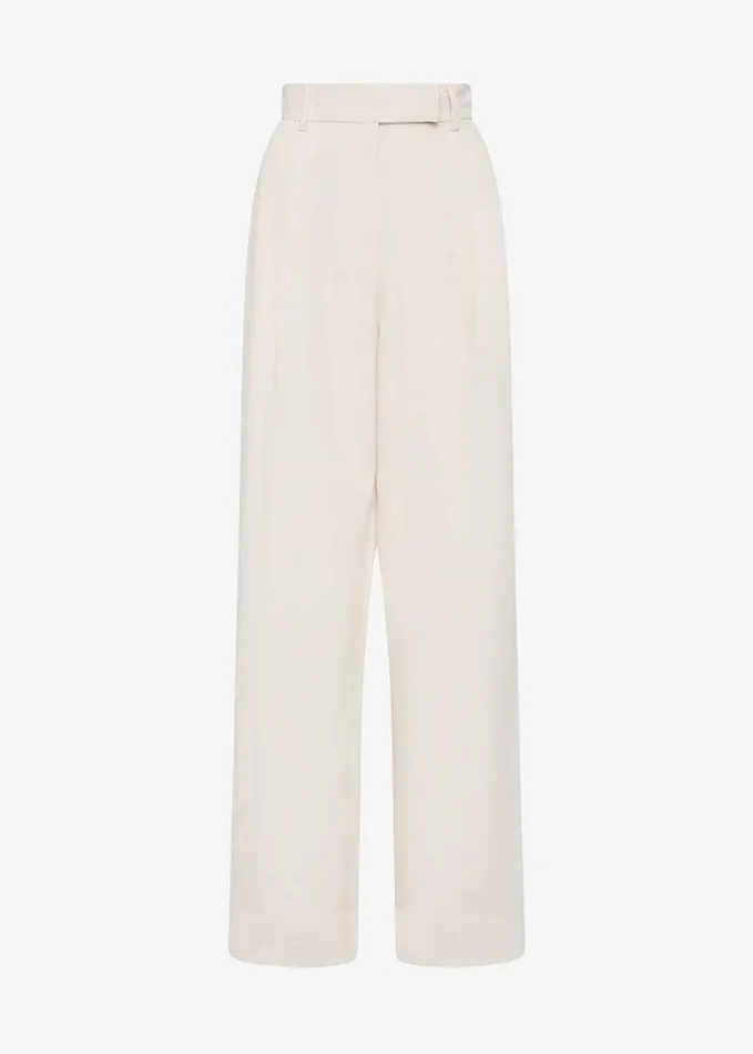 Clothing Women The Frankie Shop Esse Studios Portia Tailored Trousers 8211 Crema