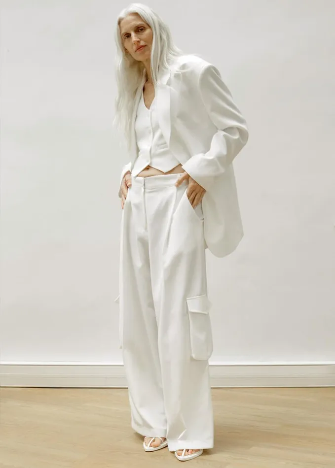Clothing Women The Frankie Shop Gladys Vest 8211 White