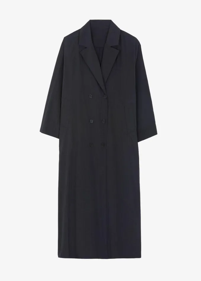 Clothing Women The Frankie Shop Jude Trench Coat 8211 Black