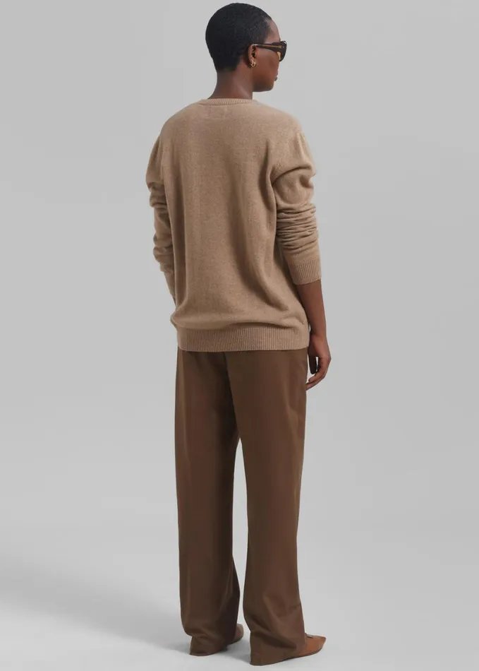 Clothing Women The Frankie Shop Kylen Trousers 8211 Brown