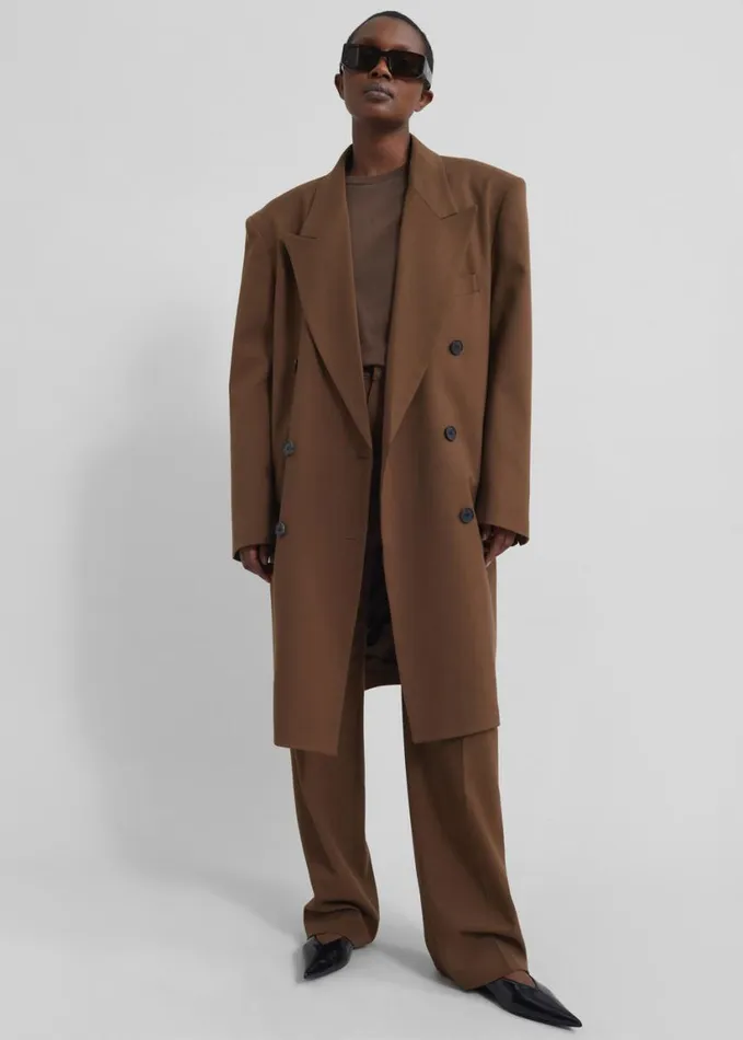 Clothing Women The Frankie Shop Kylen Trousers 8211 Brown