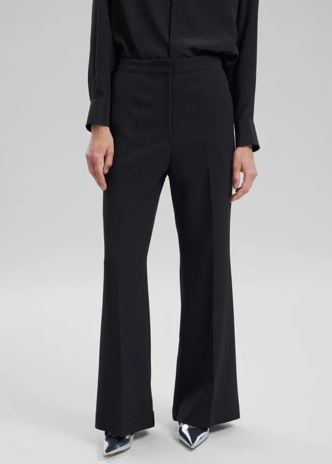 Clothing Women The Frankie Shop Layne Trousers 8211 Black