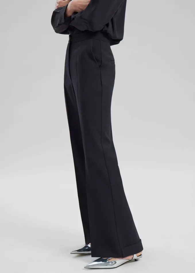 Clothing Women The Frankie Shop Layne Trousers 8211 Black