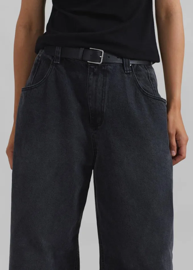 Clothing Women The Frankie Shop Lexington Jeans 8211 Black Wash