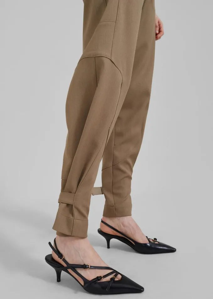 Clothing Women The Frankie Shop Maylis Trousers 8211 Beige
