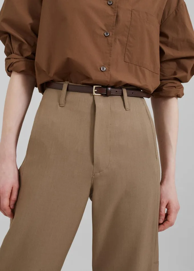 Clothing Women The Frankie Shop Maylis Trousers 8211 Beige