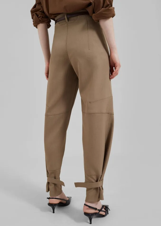 Clothing Women The Frankie Shop Maylis Trousers 8211 Beige