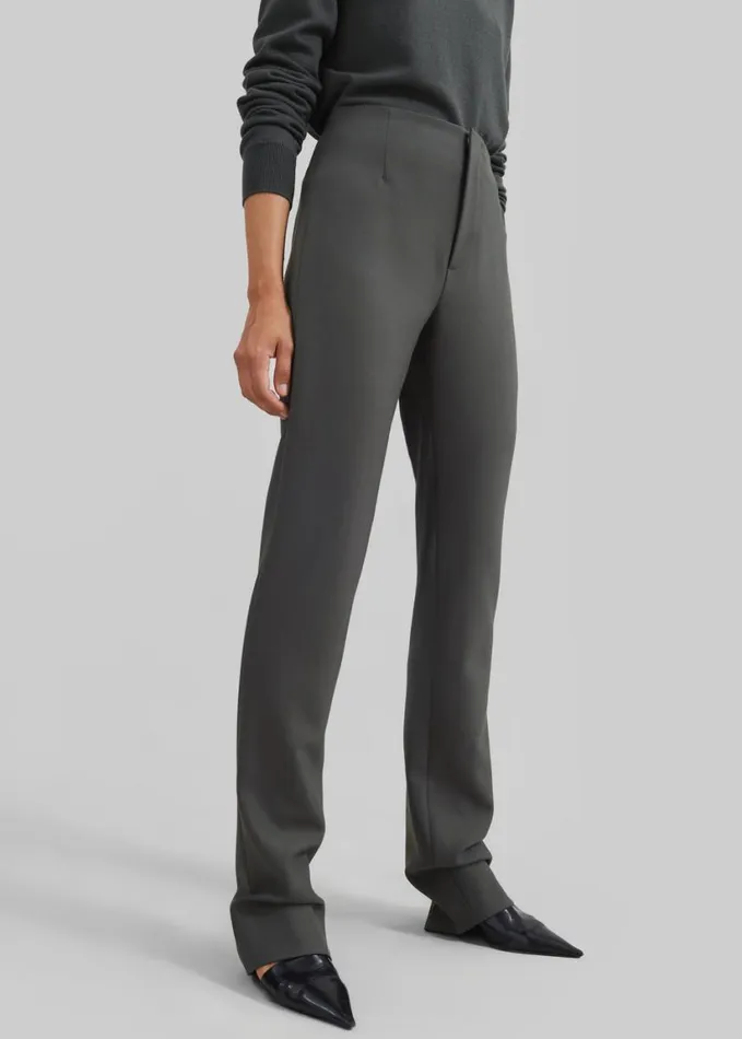 Clothing Women The Frankie Shop Morrison Long Trousers 8211 Light Khaki