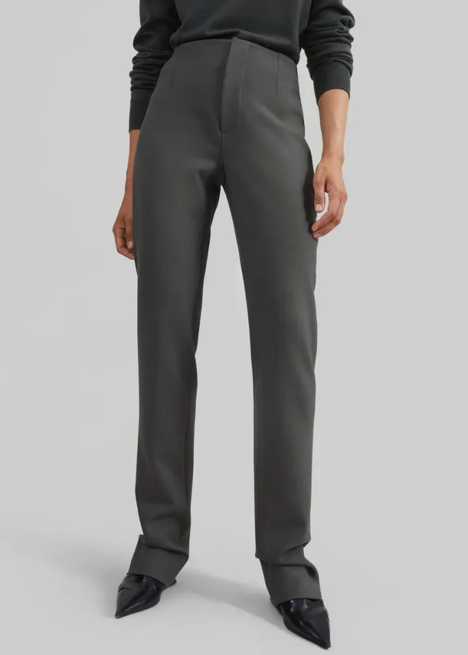 Clothing Women The Frankie Shop Morrison Long Trousers 8211 Light Khaki