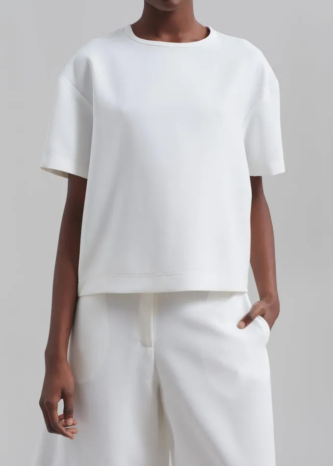 Clothing Women The Frankie Shop Sierra Tee 8211 White