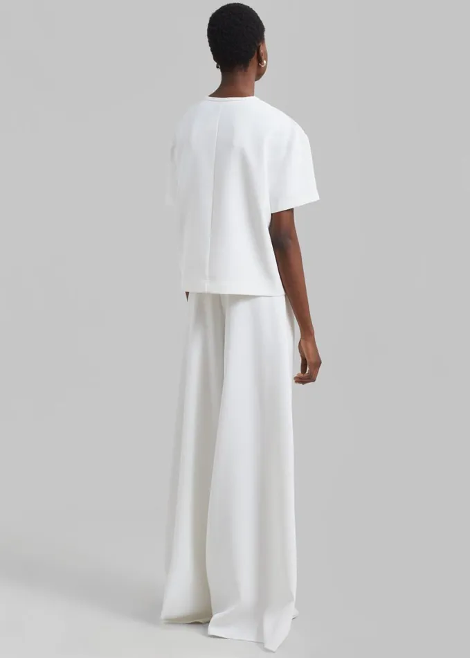 Clothing Women The Frankie Shop Sierra Tee 8211 White