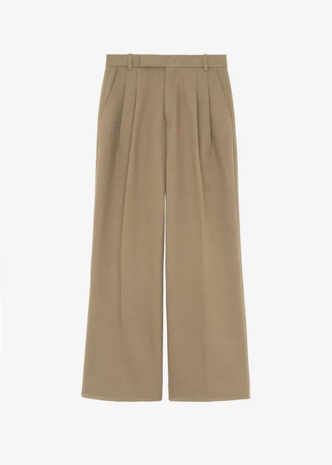 Clothing Women The Frankie Shop Skylar Trousers 8211 Beige