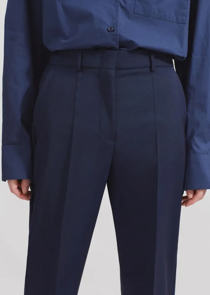 Clothing Women The Frankie Shop Sportmax Aeroso1234 Trousers 8211 Ultramarine
