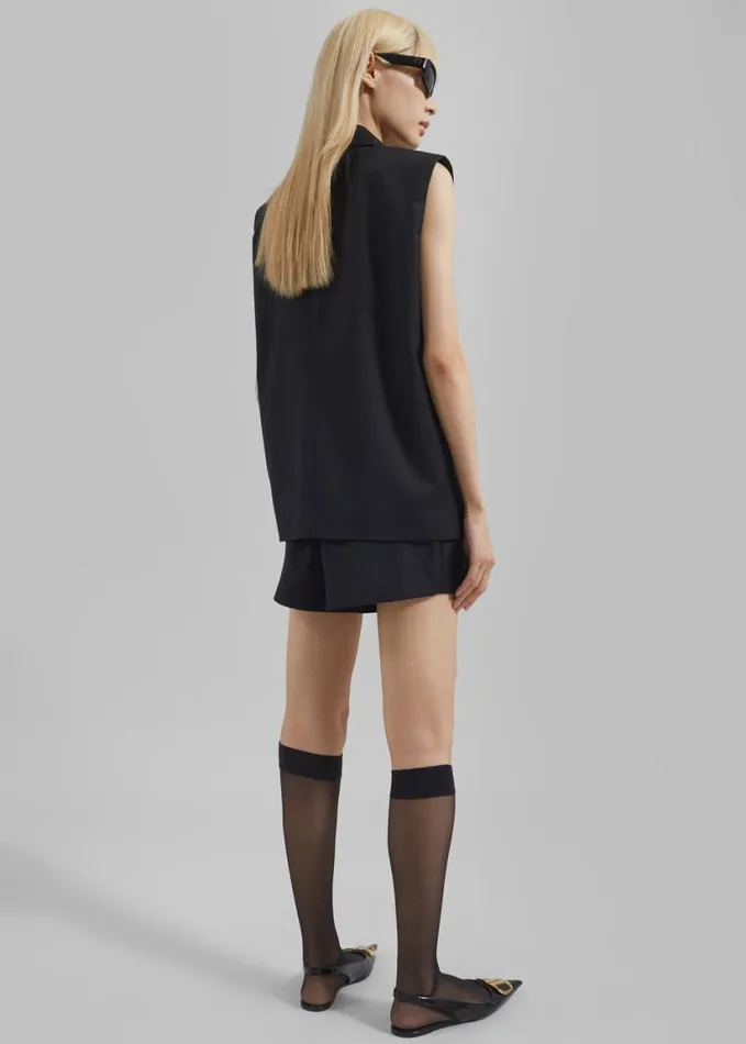 Clothing Women The Frankie Shop Xandra Vest 8211 Black