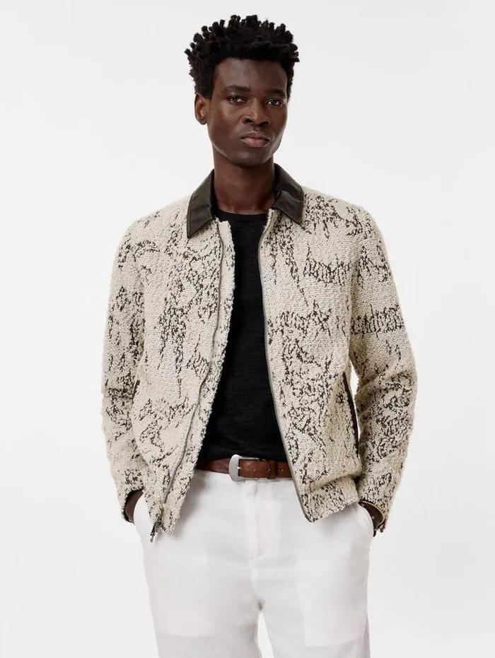 Coats And Jackets Men John Varvatos CORDOVA JACKET Mushroom