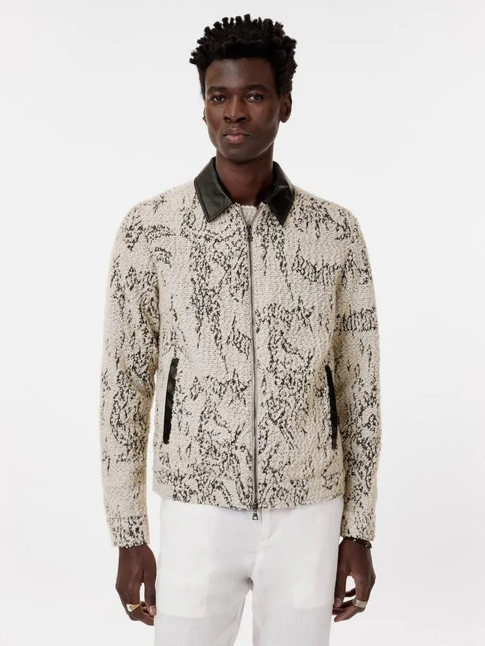 Coats And Jackets Men John Varvatos CORDOVA JACKET Mushroom