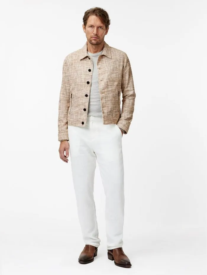 Coats And Jackets Men John Varvatos LUPIN TRUCKER Natural