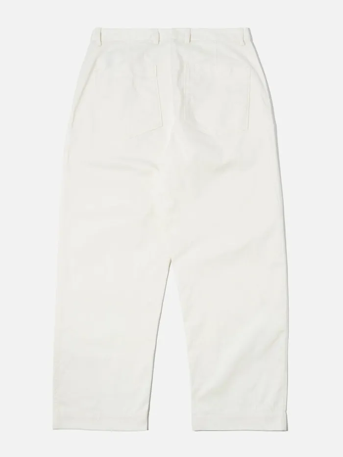 Cotton Twill Men Universal Works Universal Works Duke Pant In Ecru Twill