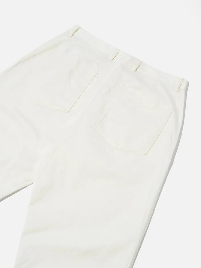 Cotton Twill Men Universal Works Universal Works Duke Pant In Ecru Twill