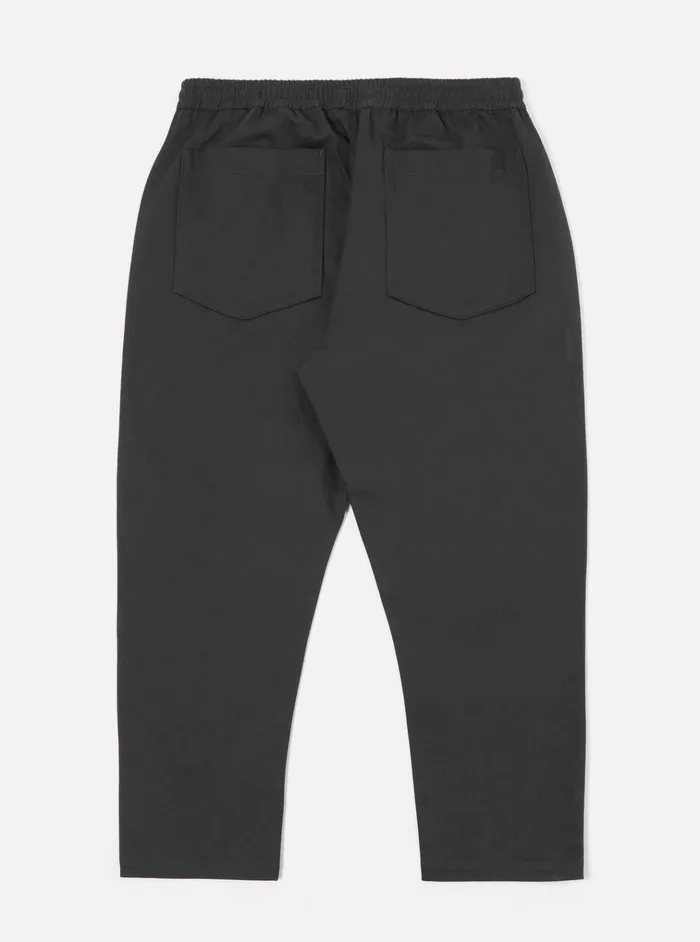 Cotton Twill Men Universal Works Universal Works Hi Water Trouser In Black Twill