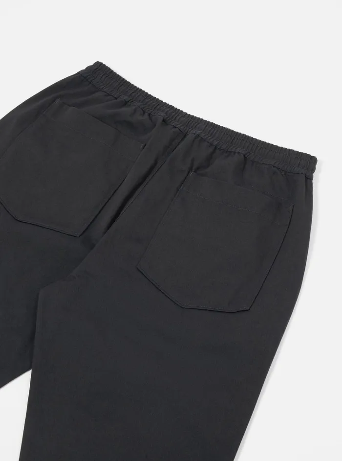 Cotton Twill Men Universal Works Universal Works Hi Water Trouser In Black Twill