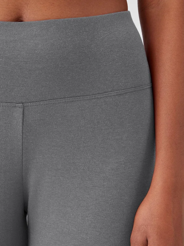 Cozy Brushed Terry Hug HighWaisted Sleep Leggings Ash Women Eileen Fisher Sleepwear
